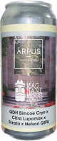 Arpus x Magnanimous Brewing QDH Simcoe Cryo X Citra Lupomax x Strata x Nelson QIPA